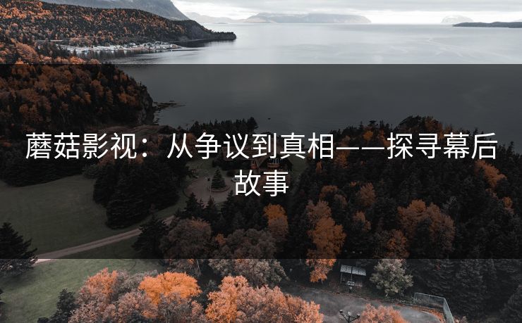 蘑菇影视：从争议到真相——探寻幕后故事